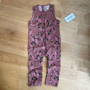 NWT Little James pink floral jumper, size 18-24 months
